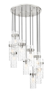 Fontaine 11 Light 26.25" Pendant in Brushed Nickel