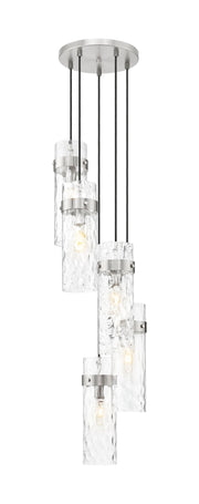 Fontaine 5 Light 14.5" Pendant in Brushed Nickel