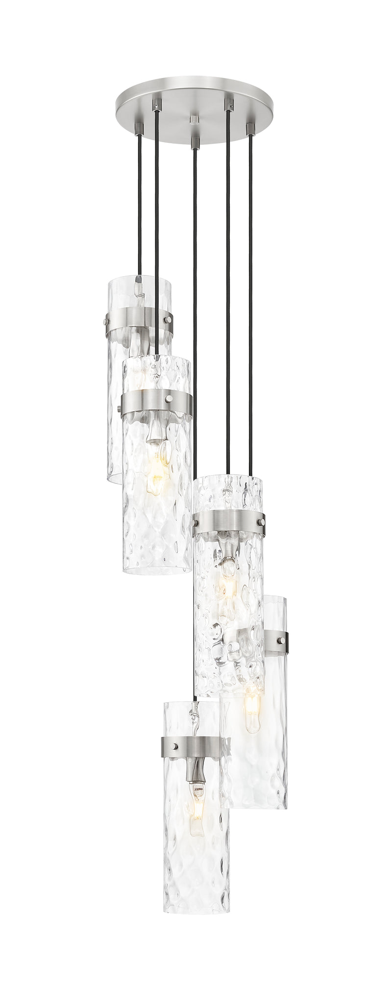 Fontaine 5 Light 14.5" Pendant in Brushed Nickel