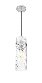 Fontaine 1 Light 5.75" Pendant, Cord Mount in Brushed Nickel