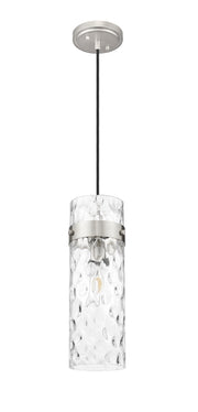 Fontaine 1 Light 5.75" Pendant, Cord Mount in Brushed Nickel