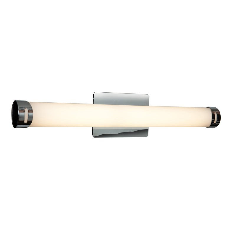 Chic Round LED Bath Vanity Light in Chrome