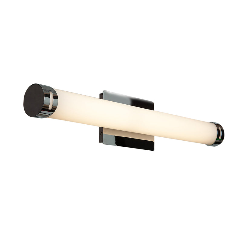 Chic Round LED Bath Vanity Light in Chrome