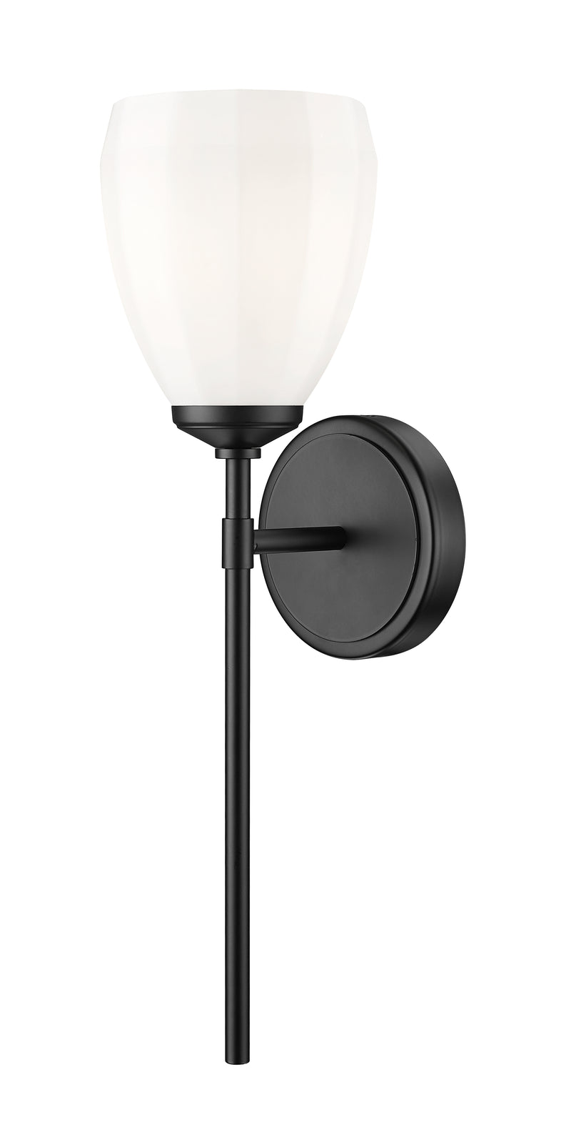 Oren 1 Light 5.25" Wall Sconce in Matte Black
