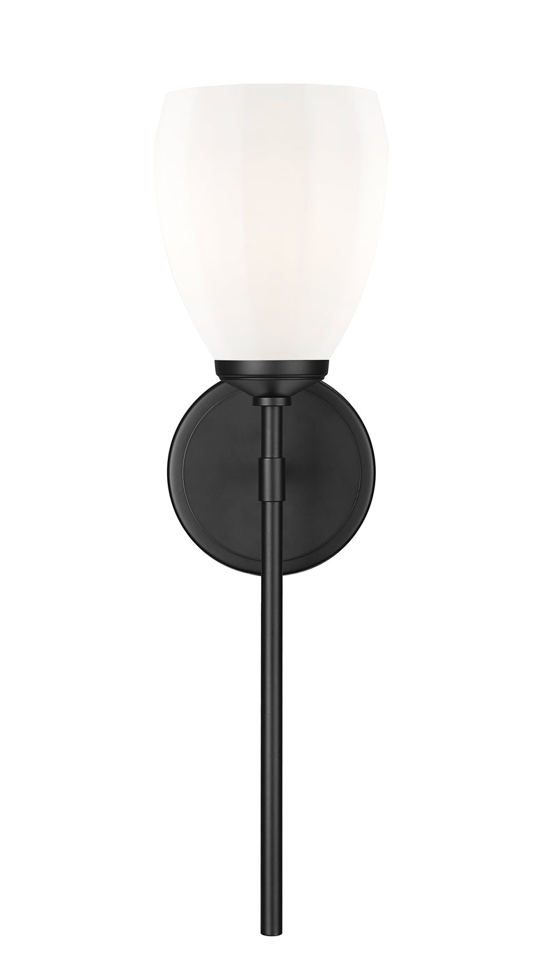 Oren 1 Light 5.25" Wall Sconce in Matte Black
