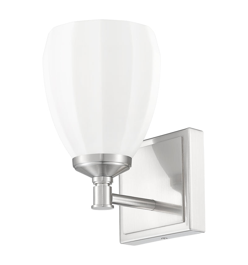 Oren 1 Light 6.5" Vanity in Brushed Nickel