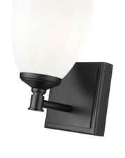 Oren 1 Light 6.5" Vanity in Matte Black