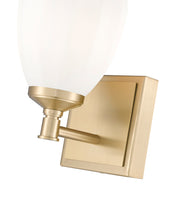 Oren 1 Light 6.5" Vanity in Modern Gold