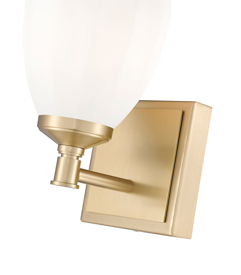 Oren 1 Light 6.5" Vanity in Modern Gold