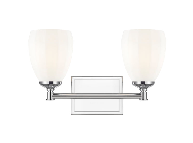 Oren 2 Light 16" Vanity in Chrome