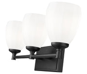 Oren 3 Light 24" Vanity in Matte Black