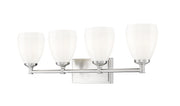 Oren 4 Light 31" Vanity in Brushed Nickel