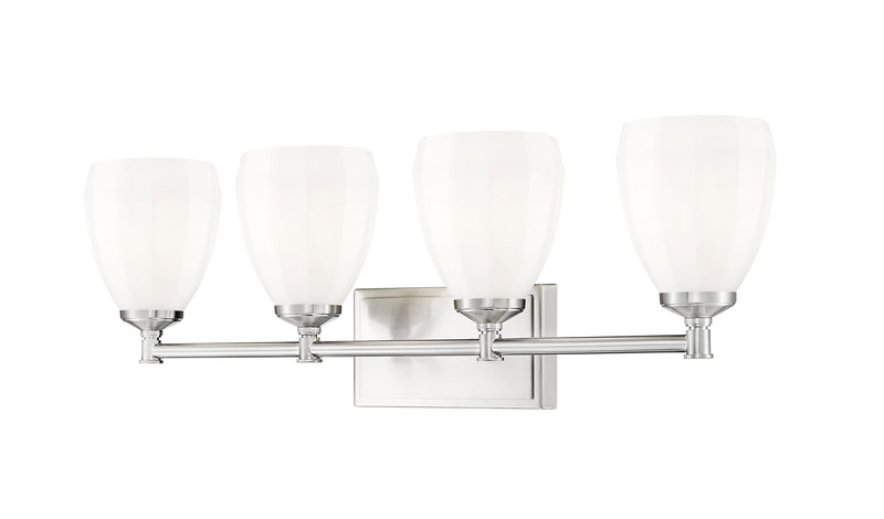 Oren 4 Light 31" Vanity in Brushed Nickel
