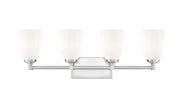 Oren 4 Light 31" Vanity in Brushed Nickel