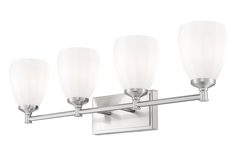 Oren 4 Light 31" Vanity in Brushed Nickel