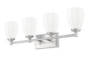 Oren 4 Light 31" Vanity in Brushed Nickel