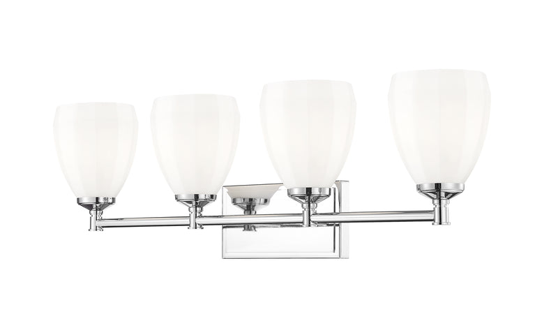 Oren 4 Light 31" Vanity in Chrome