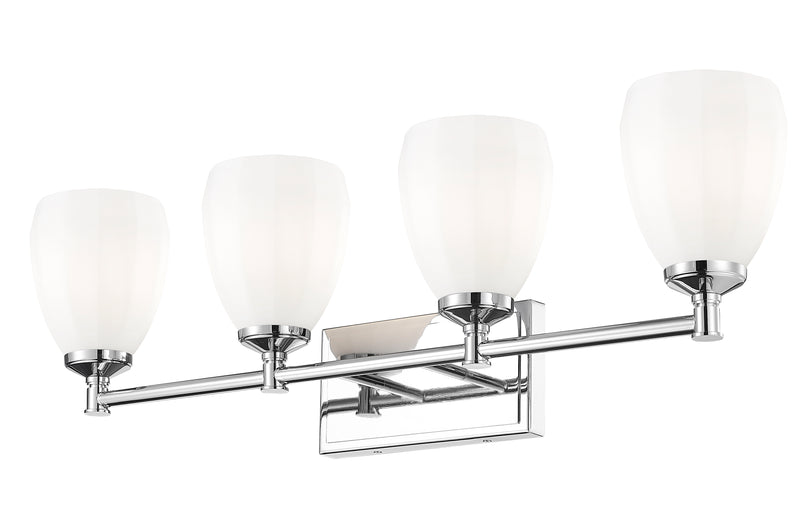 Oren 4 Light 31" Vanity in Chrome