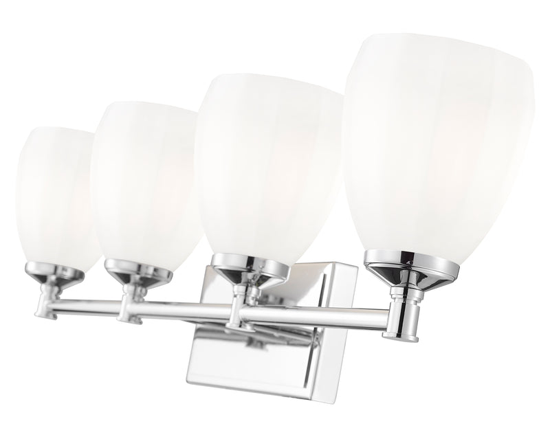 Oren 4 Light 31" Vanity in Chrome