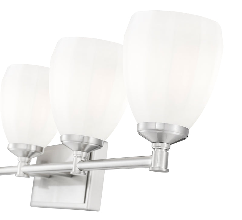 Oren 5 Light 38" Vanity in Brushed Nickel