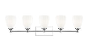 Oren 5 Light 38" Vanity in Chrome