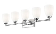 Oren 5 Light 38" Vanity in Chrome