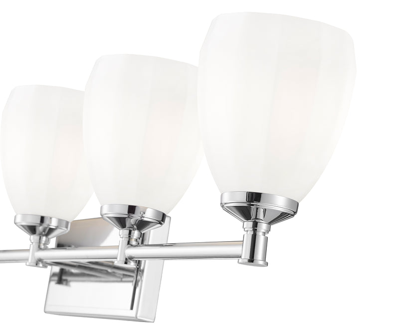 Oren 5 Light 38" Vanity in Chrome