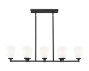 Oren 8 Light 41.75" Linear Pendant in Matte Black