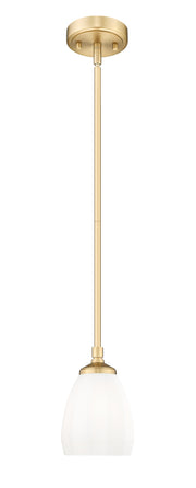 Oren 1 Light 5.5" Pendant in Modern Gold