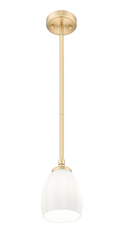 Oren 1 Light 5.5" Pendant in Modern Gold