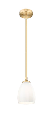 Oren 1 Light 5.5" Pendant in Modern Gold