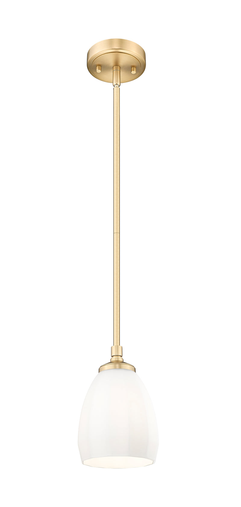 Oren 1 Light 5.5" Pendant in Modern Gold