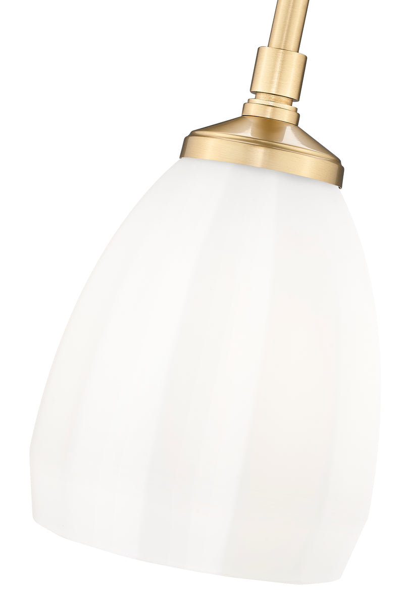Oren 1 Light 5.5" Pendant in Modern Gold