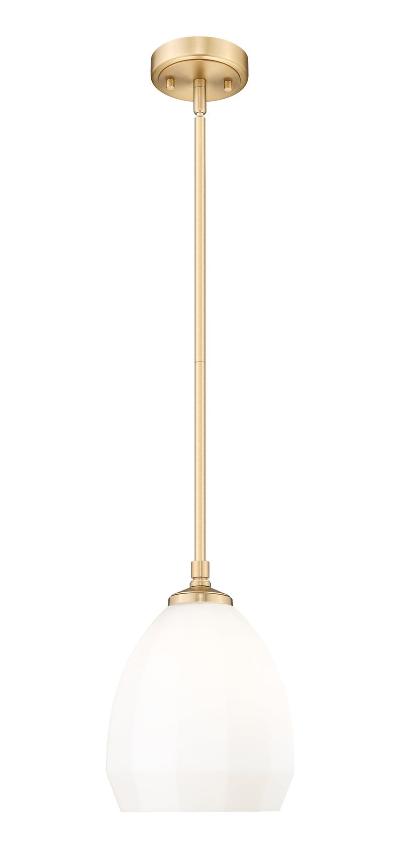 Oren 1 Light 8" Pendant in Modern Gold