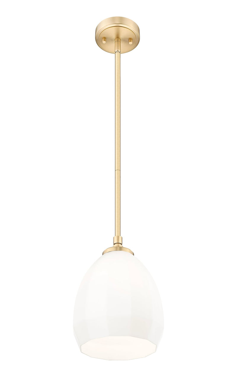 Oren 1 Light 8" Pendant in Modern Gold