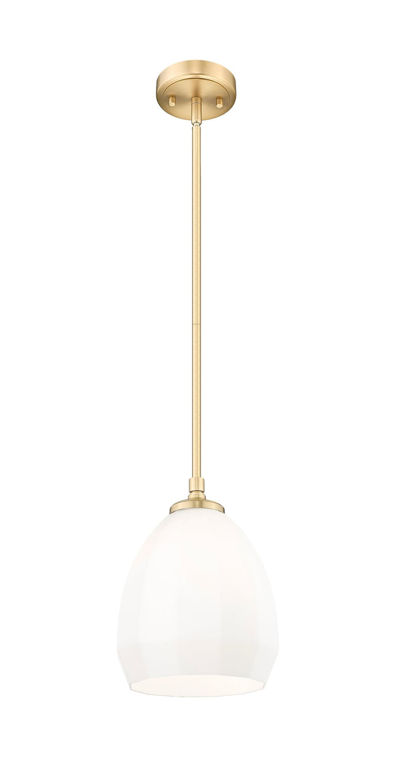 Oren 1 Light 8" Pendant in Modern Gold