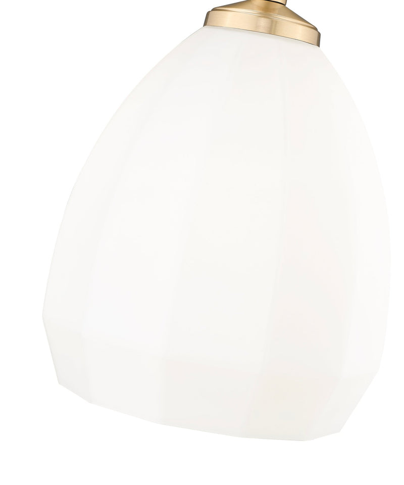 Oren 1 Light 8" Pendant in Modern Gold