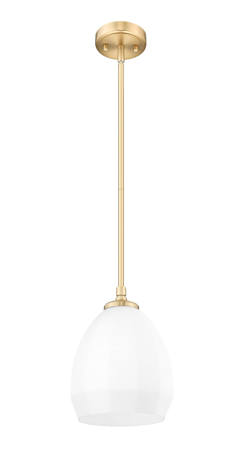 Oren 1 Light 8" Pendant in Modern Gold