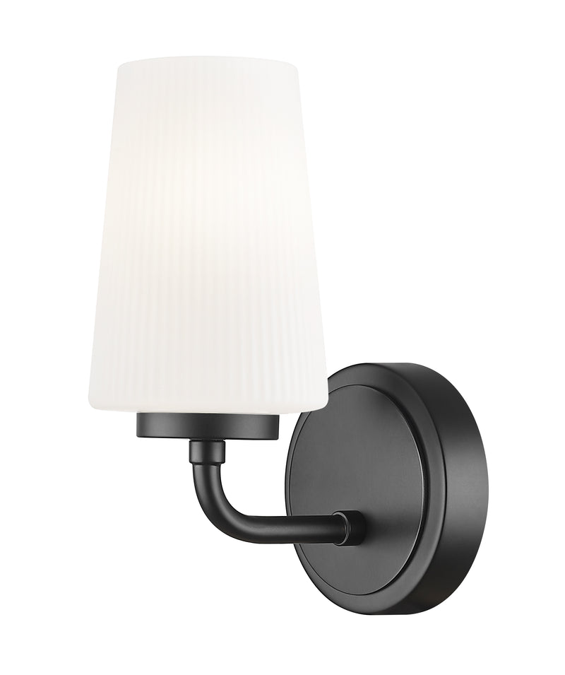 Montford 1 Light 4.5" Wall Sconce in Matte Black