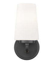 Montford 1 Light 4.5" Wall Sconce in Matte Black