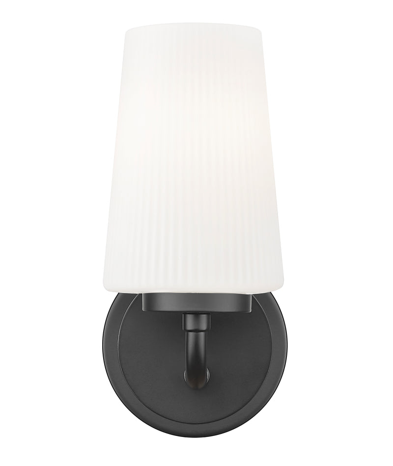 Montford 1 Light 4.5" Wall Sconce in Matte Black