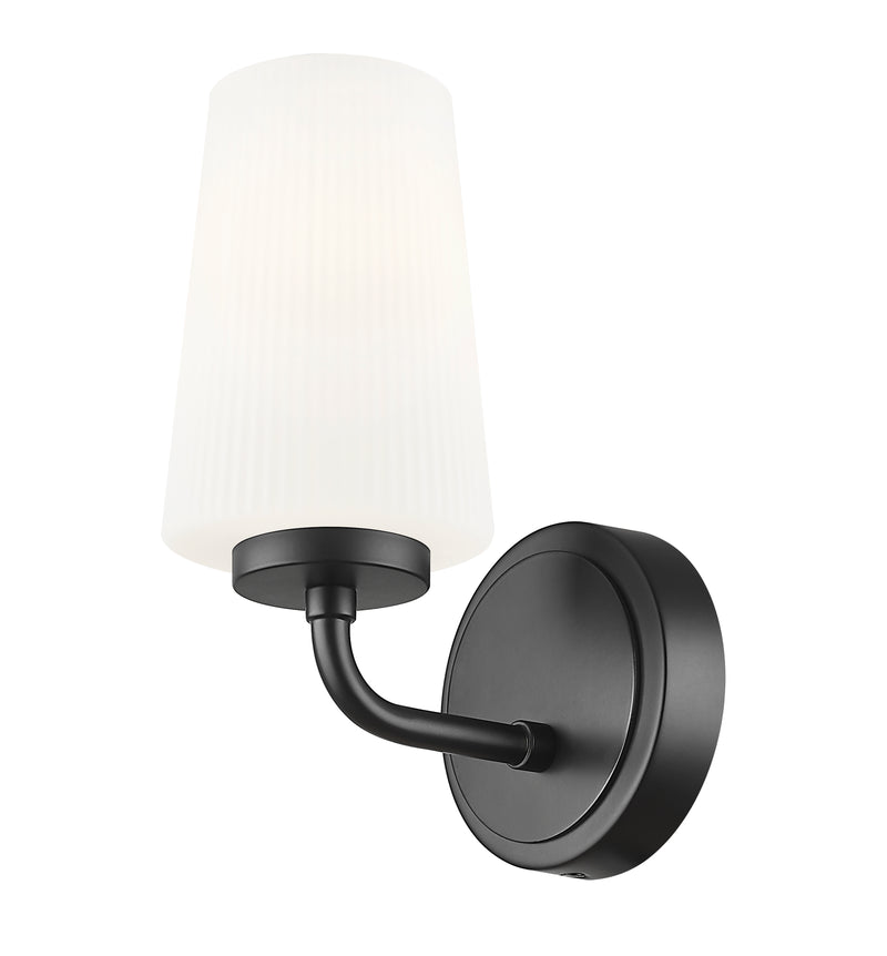 Montford 1 Light 4.5" Wall Sconce in Matte Black