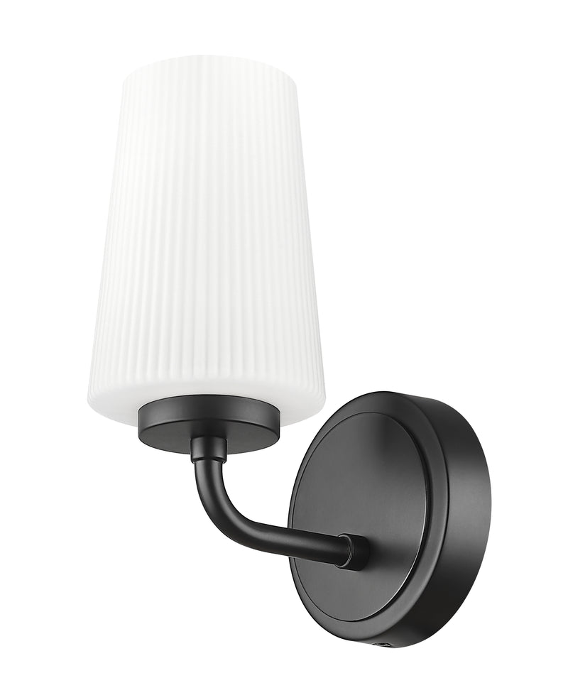 Montford 1 Light 4.5" Wall Sconce in Matte Black