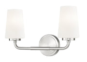 Montford 2 Light 16" Vanity in Brushed Nickel