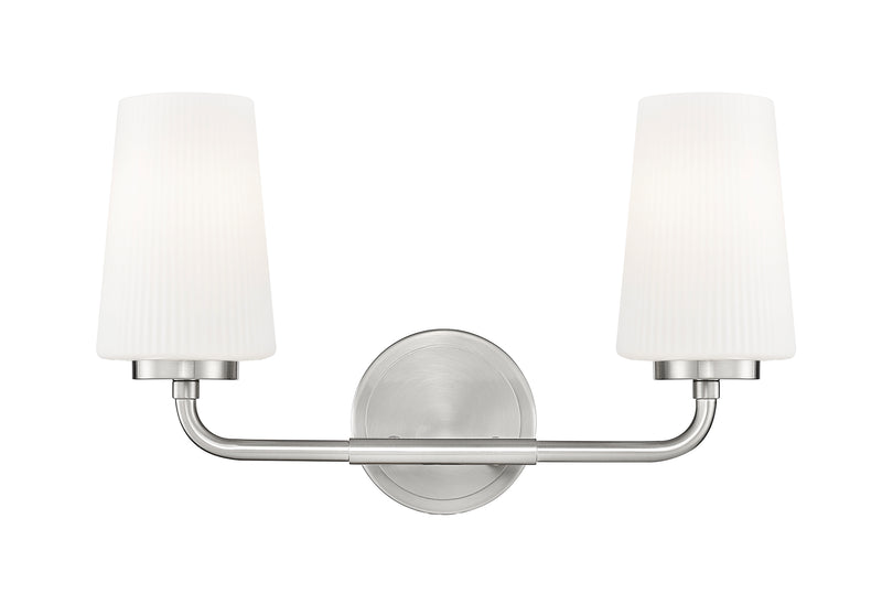 Montford 2 Light 16" Vanity in Brushed Nickel