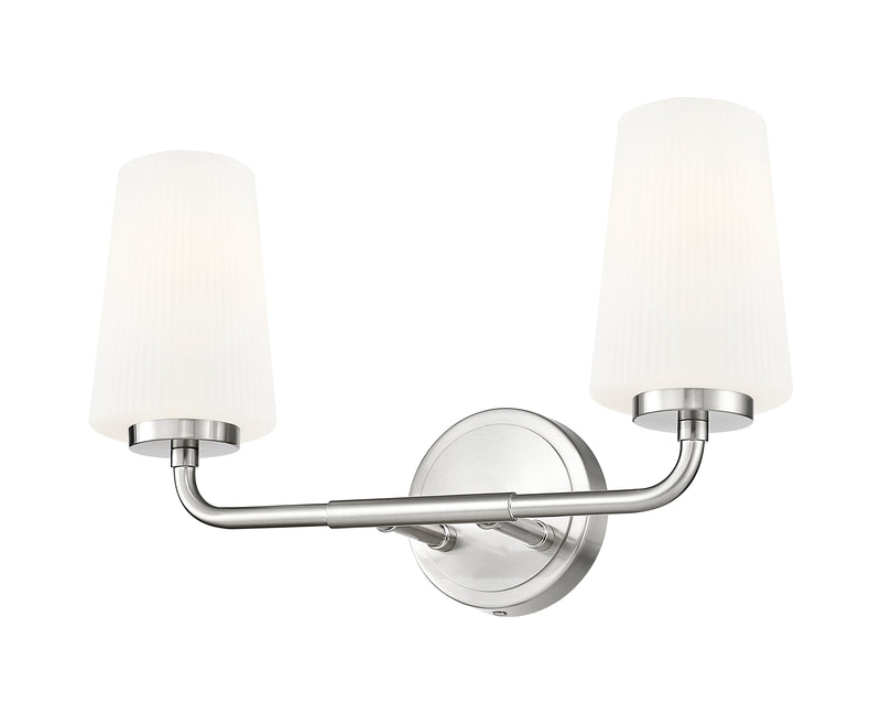 Montford 2 Light 16" Vanity in Brushed Nickel