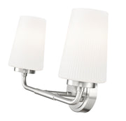 Montford 2 Light 16" Vanity in Brushed Nickel