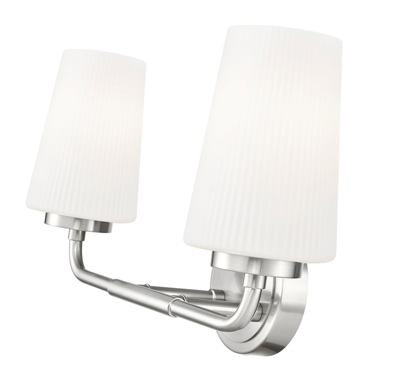 Montford 2 Light 16" Vanity in Brushed Nickel