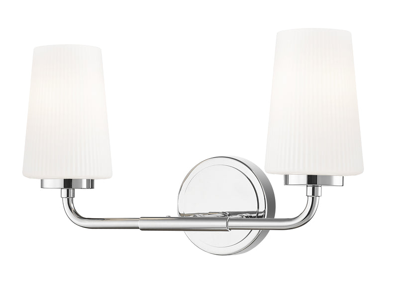 Montford 2 Light 16" Vanity in Chrome