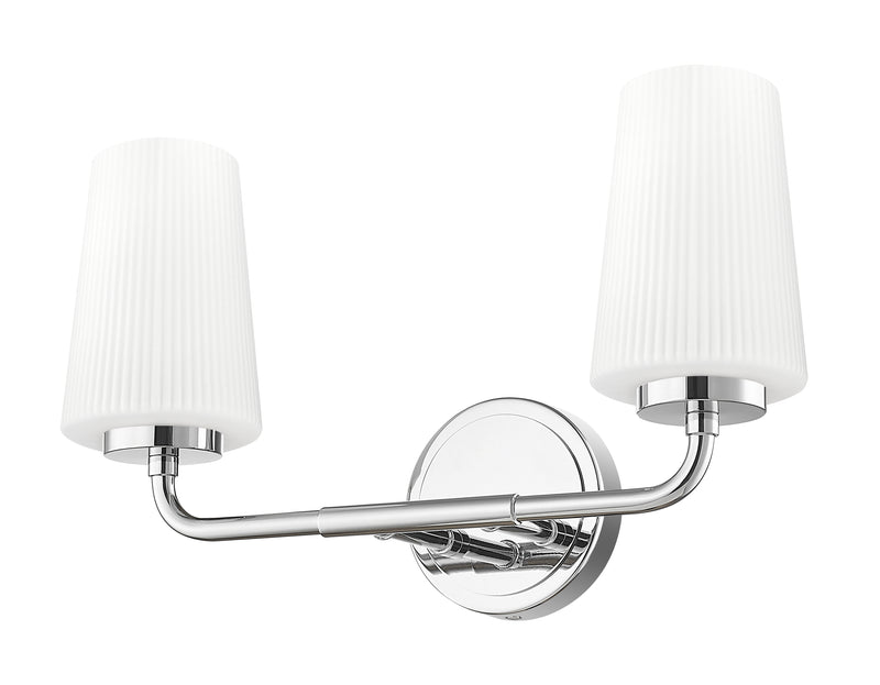 Montford 2 Light 16" Vanity in Chrome